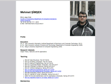 Tablet Screenshot of mehmetsimsek.net